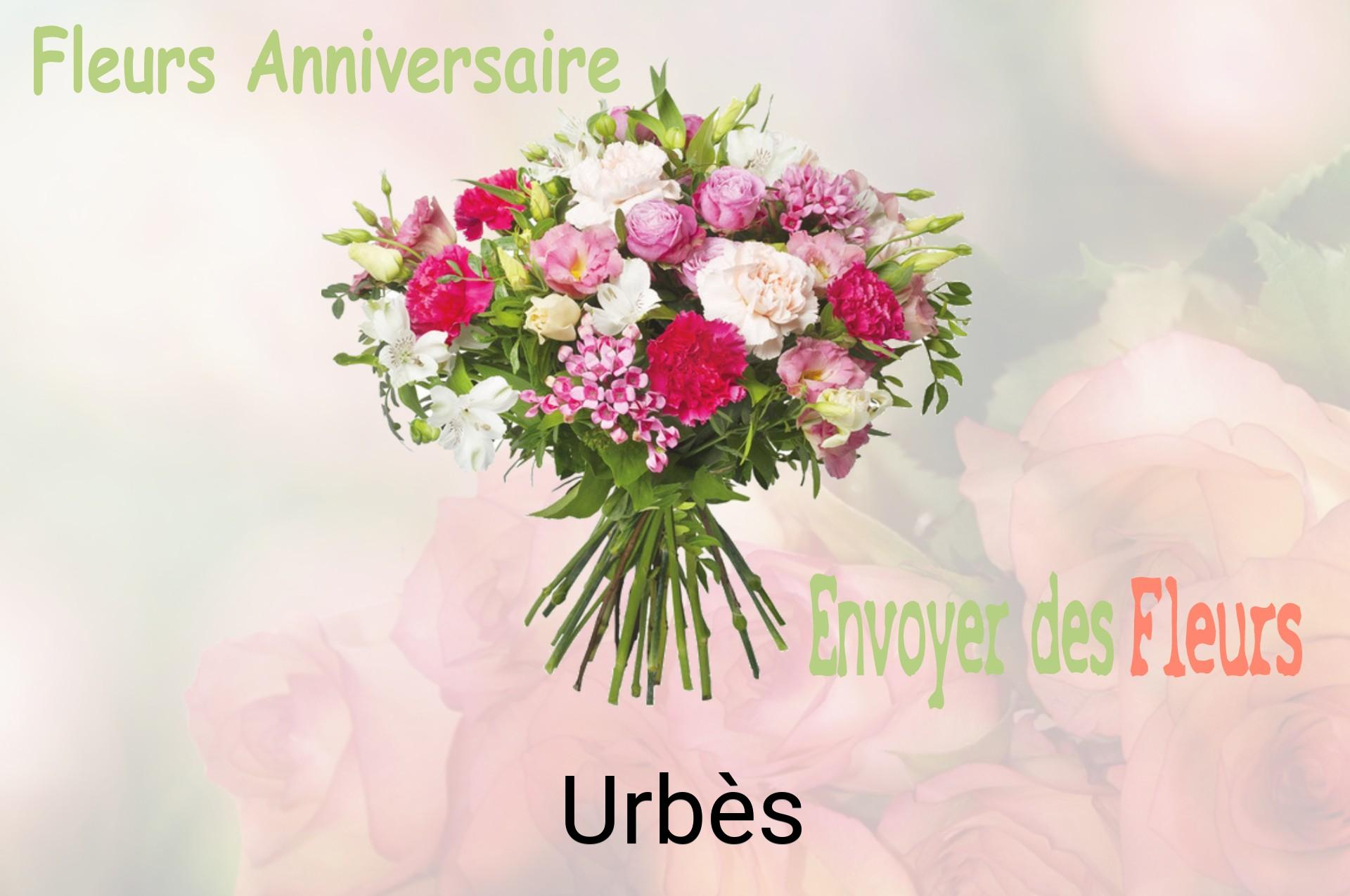 Bouquet de fleurs d’anniversaire livré à Urbès